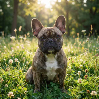 French Bulldog sitting